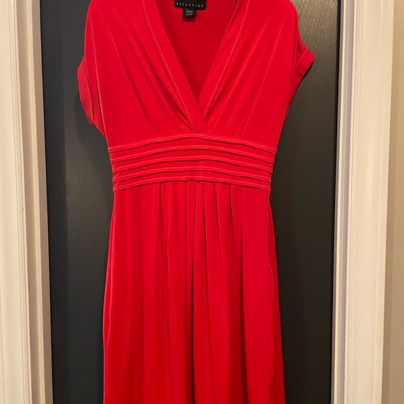 Red Mini Dress - Picture 2 of 3